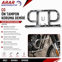 Cg Ön Tampon Koruma Demiri Kalın Topuzlu Model-arr3160