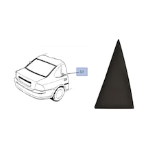 Opel Vectra B Arka Kapi Dis Üçgen Kapagi Sag ( Yolcu ) Taraf 427561919