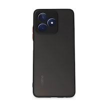 Realme C53 Uyumlu Kılıf Montreal Silikon Kapak - Siyah