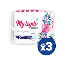 Myleydi Ultra Hijyenik Ped Gece 21 Adet (3 Paket)