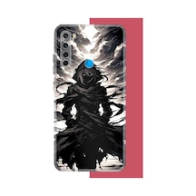 Redmi Note 8 Uyumlu Karanlık Gölge Anime Karakter Baskılı Silikon Kılıf Renkli