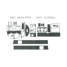 Bmc Megastar 2005 24 Parça Torpido Kaplama Renk Ceviz