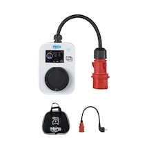 Hims Hcts-22-b 22kw Kilitli Soketli Beyaz Taşınabilir Araç Şarj Cihazı