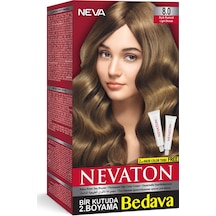 Nevaton Kalıcı Krem Saç Boya sı 8.0 Açık Kumral