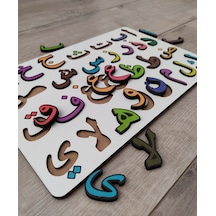 Ahşap Elifba Puzzle