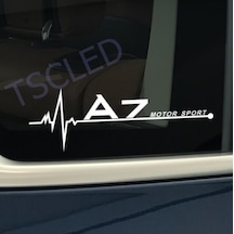A7 Kelebek Cam Audi Oto Araba Sticker