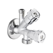 Premium Dual Çatallı Musluk-252 Krom