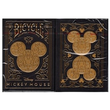 Bicycle Disney Mickey Mouse Black And Gold Oyun Kağıdı Kartları