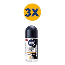 Nivea Men Invisible Black&White Güçlü Etki Erkek Roll-On Deodorant 3 x 50 ML