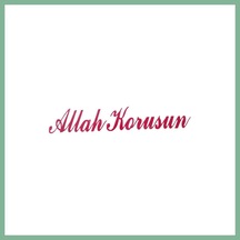 Bşkvirgo Allah Korusun Yazılı Oto Sticker Kırmızı 14x3cm Bsk2026 Standart