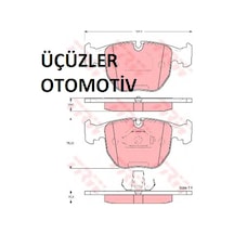 Ön Fren Balatası Bmw 540I E39 34116761252 34111163227
