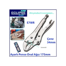 Eclipse E7Wr Standart Ayarlı Pense Oval Çene Ve Yan Keskili 175 M