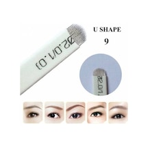 50 Adet 9 U Kalıcı Makyaj - Microblading İğnesi