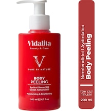 Vidalita Beauty & Care Doğal Vücut Peelingi Kayısı Çekirdeği & Tatlı Badem Yağı 200 ML