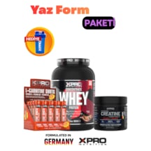 Xpro Nutrition Whey Çikolata 1024gr + Creatıne 250gr + L-carnıtıne Shots
