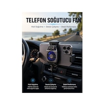 Telefon Soğutucu Fan Aktif Soğutma Sistemi İle Güçlü - Hs08376451-2771 Renkli