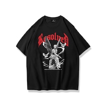Flood Of Style Unisex Resolved Tshirt Siyah
