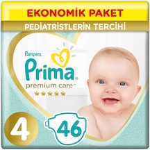 Prima Premium Care Bebek Bezi Ekonomik Paket 46 Adet
