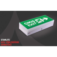 Arsel Starlite Ae-01010 Acil Çıkış Yönlendirme Armatürü Şebekeden