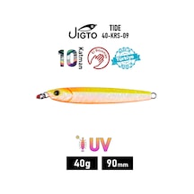 Jig, Zoka, Suni Yem, Glow Uv Metal Jig, 40gr 9cm Tide 40