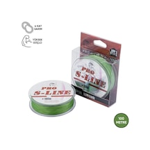 İp Örgü Misina - 4 Kat - Pro S-line - 100mt - 0.25mm - 11,35kg Çeker