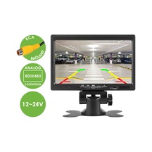 Obus Ev-m500e Ecoview Çift Video Girişli Güneşlikli Analog 7 Inch Araç Monitörü