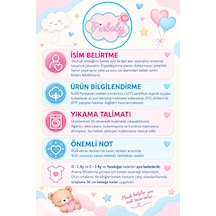 Pia Baby Kişiye Özel Erkek Bebek Hastane Çıkışı 10 Parça %100 Pamuk Organik Baskılı Set 2031103x Ekru