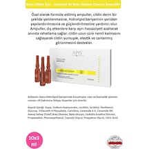 Apis Natural Kuru Ciltler İçin Ceramid & Beta Glukan Onarıcı Ampul Serum 10 x 3 ML