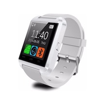 Smart Watch Hafıza Kartlı Kameralı Akıllı Saat Beyaz