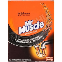 3 Adet Mr.muscle Lavabo Açıcı Toz Granül 2 Li 50 Gr