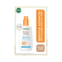 Garnier Ambre Solaire Sensitive Güneş Koruyucu Sprey SPF 50+ 200 ML