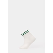 Colin's Colins Erkek Beyaz Çorap Cl1081389 Q1.v2 Whg White&green