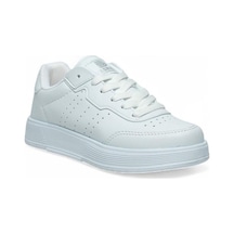 Dark Step 158-26 Cilt Deri Anatomik Sneaker 36-40 Beyaz