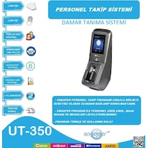 Zkteco Fv350 Damar Tanıma Sistemi Program Kurulum Dahil