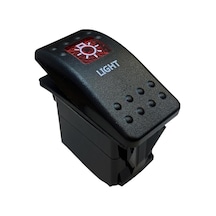 Lamba Göstergesi Işıklı 3p On-off 12-24v Marın Swıtch Ic-134m-s4