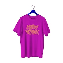 Bluu Newyorklite Sporcu T-Shirt Bisiklet Yaka (528819117)
