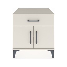Hyperion Komodin Tek Raflı Tek Çekmeceli 2 Kapaklı 60x44x64 Aytaşı-aytaşı Aytası