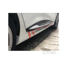 Kit Garaj Renault Clio 4 Yan Marşpiyel Çift Plastik Boyasız