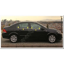 Db Chrome Opel Astra H Sedan Cam Çıtası Nikelajı 2004 Sonrası 4  P
