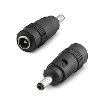 Lb Dc Jack Dönüştürücü 5.5x2.5 Mm Soket 4.0x1.35 Mm Fiş 10 Adetli Paket Siyah Hdx1315
