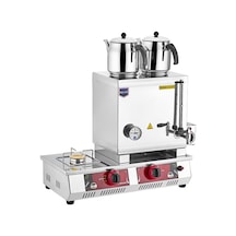 Remta 40 Model 2 Demlikli Gazlı Ce + Elektrikli Çay Ocakğı 29 Lt
