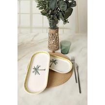 Noyan Kayık Tabak 26 Cm 2 Adet 22642 Açık