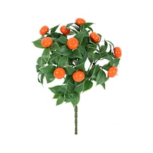 Yapay Çiçek Deposu Yapay Misket Mandalina Demeti 30 Cm