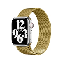 Watch 44mm Uyumlu Krd-01 Metal Nvth Kordon-gold