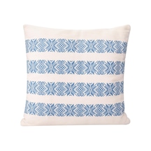 Porland Chantilly Mavi Dokuma Pamuk Yastık 50x50cm Sku: Smg8690010243058