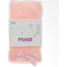 Panço Kız Fiyonk Detaylı Mikro Külotlu Çorap Pembe 19136000008