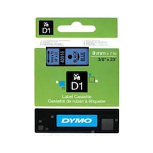Dymo S0720710 D1 Yedek Şerit 9 Mmx7mt Mavi-siyah 40916