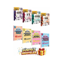 Ders Arkadaşım 8.sınıf Son Tur Soru Bankası Ve Branş Denemeleri Full Set 8 Kitap