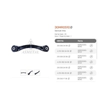 Asmetal 30mr0510 Salıncak Çelik Sac Arka 1243507606