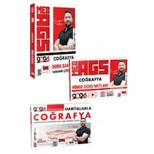 Yargı Yayınları 2026 Meb-ags Coğrafya Soru Bankası - Video Ders Notları - Haritalarla Coğrafya Seti Engin Eraydın